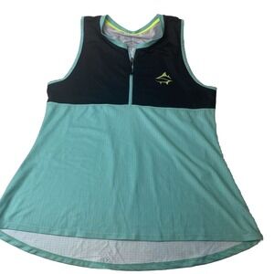 Loco Skailz womens XL Performance Comfort Stretch Tank top 3/4 zip